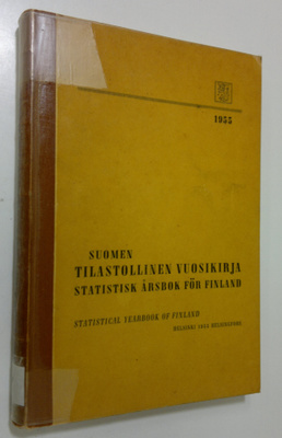 Suomen tilastollinen vuosikirja 1955