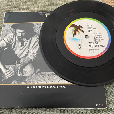 U2 : With Or Without You * + 2 * UK 1987