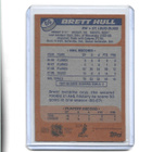 BRETT HULL - ROOKIE - BLUES - 1988 TOPPS # 66 - pikkukuva 2