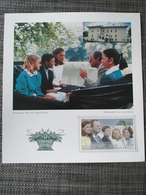 KUNGLIGA FAMILJEN (SVERIGE) - DROTTNINGHOLM 1992 & VICTORIA