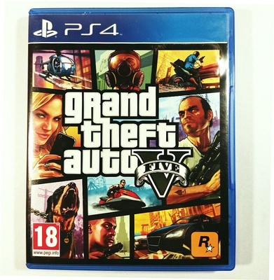 GTA 5 Grand Theft Auto V (PS4), CIB