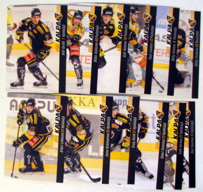 Cardset 2012-13 Kalpa teamset (241-252)