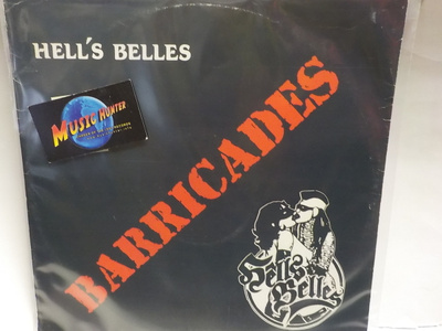 HELL`S BELLS - BARRICADES EX+/VG+ LP