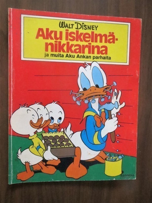 Aku Ankan parhaat III - ensipainos vuodelta 1976