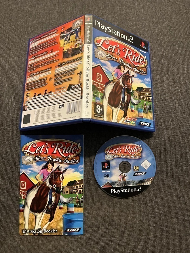 Let's Ride - Silver Buckle Stables PS2 (Suomijulkaisu)