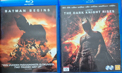 Batman Begins+ The dark knight rises-Blu-Ray