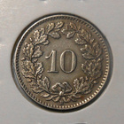 Switzerland. 10 rappen 1940. - pikkukuva 2