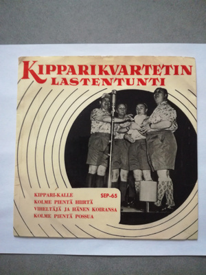 KIPPARIKVARTETTI Lastentunti Scandia EP SEP 65 v. 1957