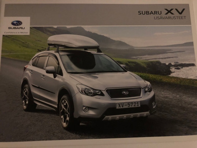 Myyntiesite - Subaru XV lisävarusteet - 2012