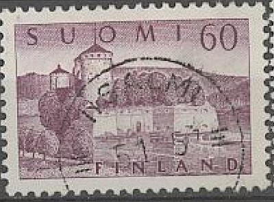 1957 60 Olavinlinna Iisalmi-57 kaunis