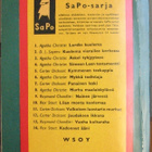 SaPo 14: Rex Stout: Kadonnut ääni. 1. painos. - pikkukuva 2