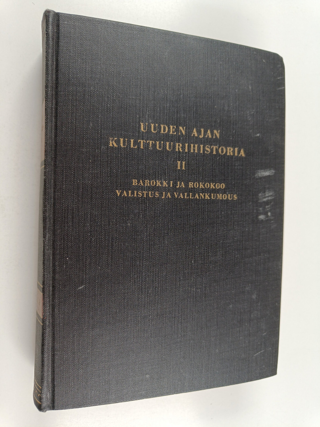Egon Friedell : Uuden ajan kulttuurihistoria 2 : barokki ...