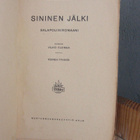 Julius Regis: Sininen jälki, Ahjo 1922. 2p. 244 s - pikkukuva 4