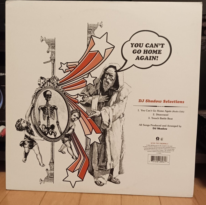 DJ Shadow - You Can't Go Home Again! 12"