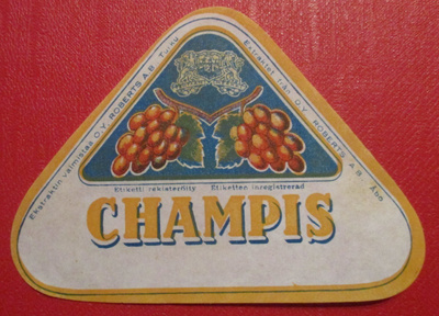 CHAMPIS O.Y ROBERTS A.B TURKU  (K15-S65)