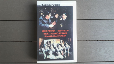 VHS: Villit Gangsterit / Bugsy Malone (Jodie Foster, Barium