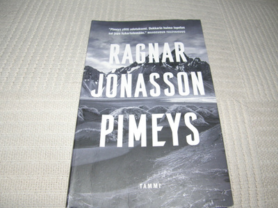 Ragnar Jonasson Pimeys  -pok