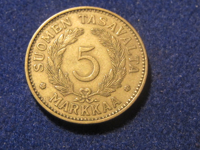 5 markkaa 1931