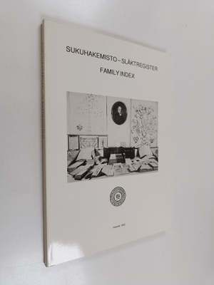 Leif Mether : Sukuhakemisto = Släktregister = Family index