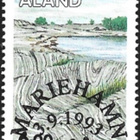 Åland 1993 Kallioperä 6,00 mk EP Lape 077 alareuna LOISTO - pikkukuva 1