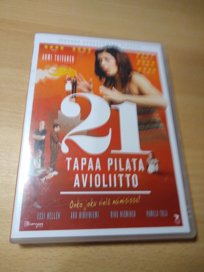 21 TAPAA PILATA AVIOLIITTO     DVD      nordic