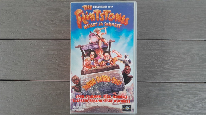 VHS: The Flintstones - Kiviset Ja Soraset (1994)