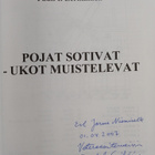 Pojat sotivat - ukot muistelevat (signeerattu, tekijän om... - pikkukuva 3