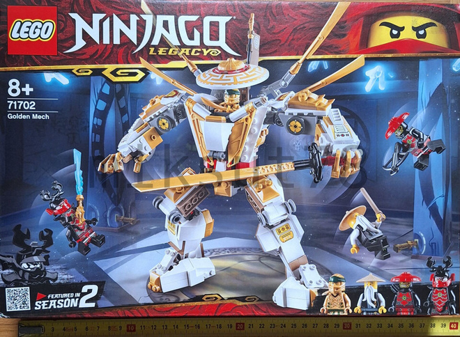 LEGO Ninjago 71702 Kultainen robotti *UUSI