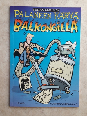 Reima Mäkinen: Palaneen käryä balkongilla