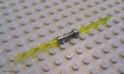 Lego Vihreä 2-teräinen Valomiekka ( Star Wars )