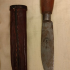 Vanha F. Herder Solingen -veitsi 21cm klipsillä - pikkukuva 2