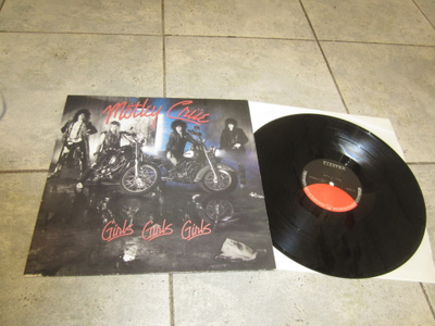 Mötley Crue - Girls Girls Girls ( hienokuntoinen maxi LP )