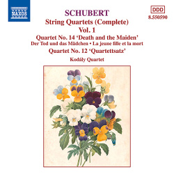 Schubert, Kodály Quartet - String Quartets Vol. 1 (CD)