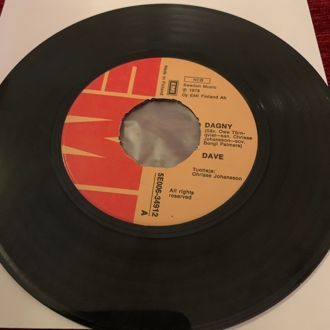 DAVE: Dagny * Pahuksen tunteet *FIN 1973