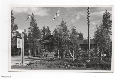 ROVANIEMI: Napapiirin raja (Albin Aaltonen)