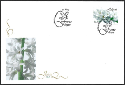 FDC Åland 2011  Joulu  LaPe ÅL 345