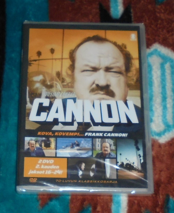 CANNON ~ kausi 2 Jaksot 16-24 ~ 3 DVD kelmussa