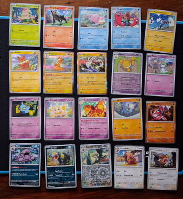 Pokemon kortit 20kpl (#168 Scarlet & Violet base set)
