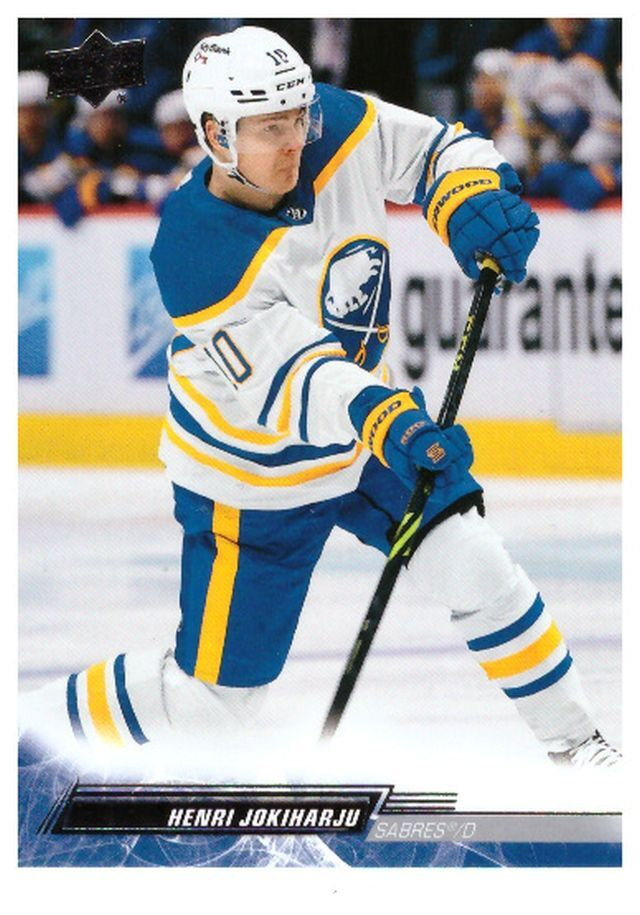 HENRI JOKIHARJU Sabres, 22-23 Up.Deck #19