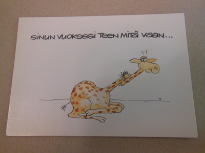 Sinun vuoksesi teen mitä vaan...