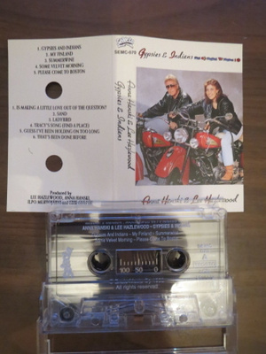 Anna Hanski & Lee Hazlewood: Gypsies & Indians c-kasetti