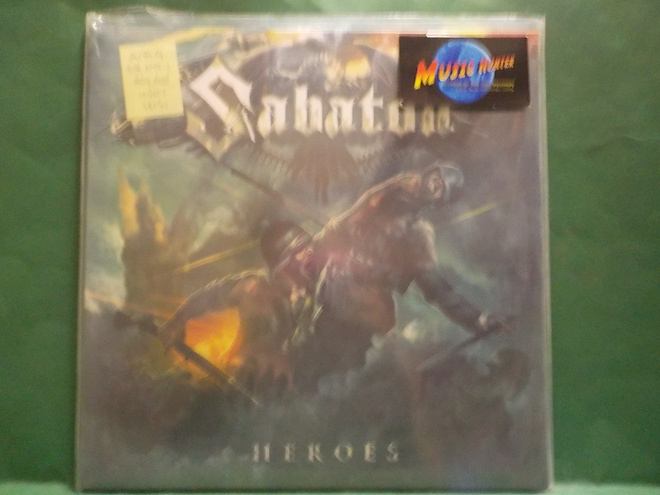 SABATON - HEROES  EU 2014 UUSI LP