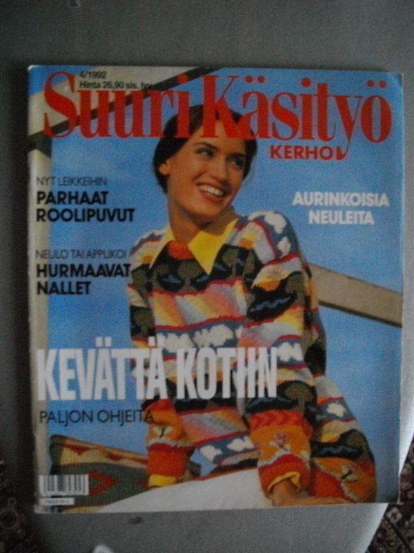 Suuri Käsityökerho Nro 4/1992 (9.11)
