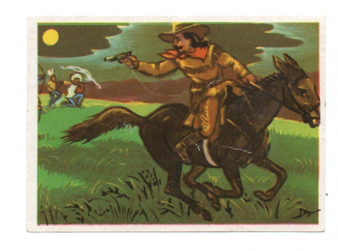 Purkkakuva Hellas BUFFALO BILL n:o 78 Purukumikuva.
