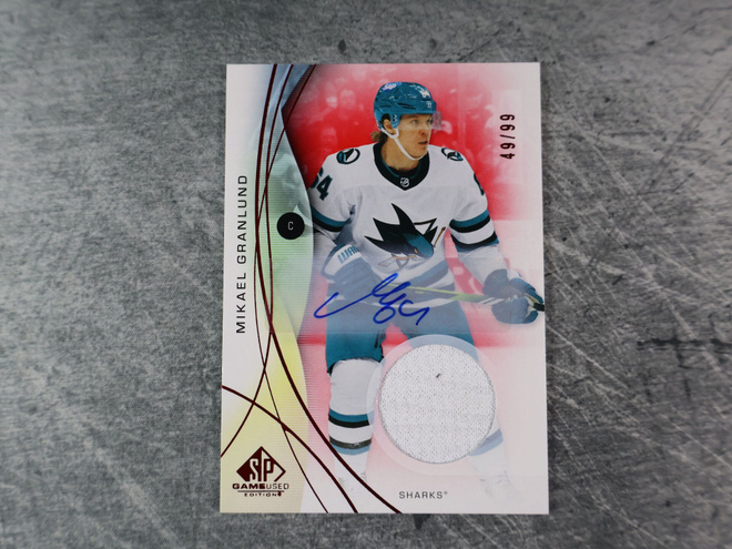 Mikael Granlund 2024-25 SP Game Used Auto Jersey