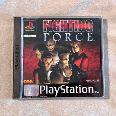 Fighting Force PS1-peli (PAL)