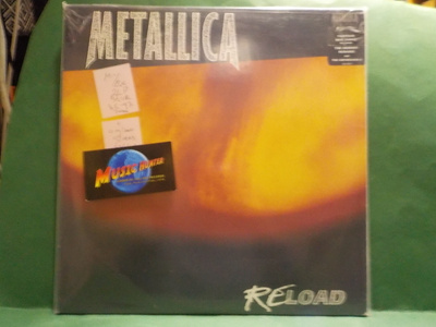 METALLLICA RELOAD 1997 M-/EX 2LP