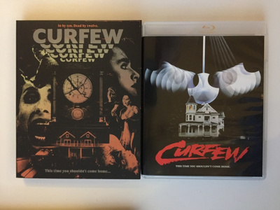 Curfew (Blu-ray) Vinegar Syndrome (1989) Slipcover