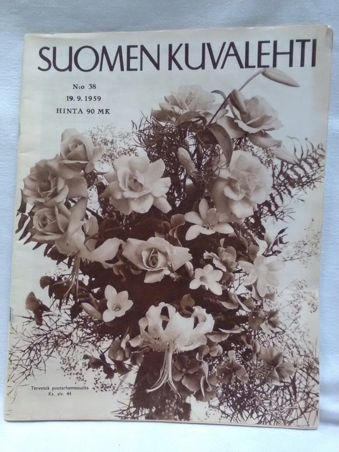 Suomen Kuvalehti N:o 38 1959 syyskuu
