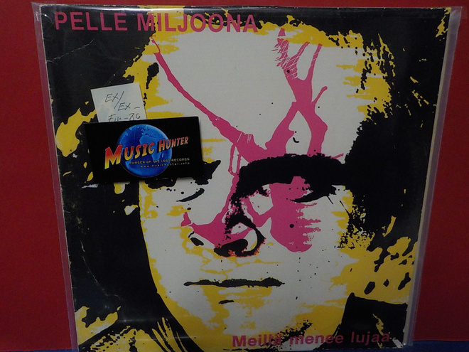 Pelle Miljoona - Problems? - Meillä Menee Lujaa EX/EX- LP